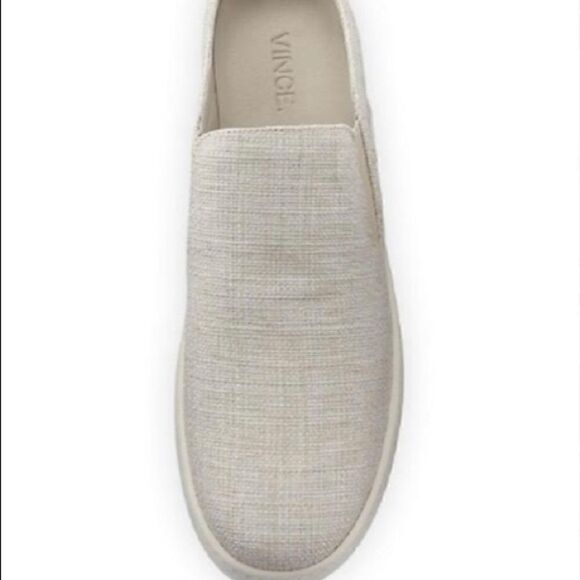 Vince Verrell off white woven slip on sneaker size 7 - Picture 2 of 12